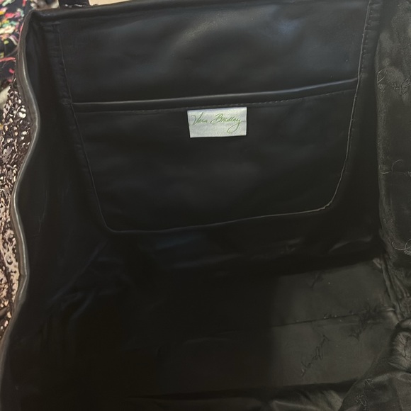 Vera Bradley Black/white Sequined tote bag - Picture 4 of 5